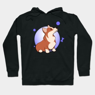 Cute corgi cartoon Hoodie